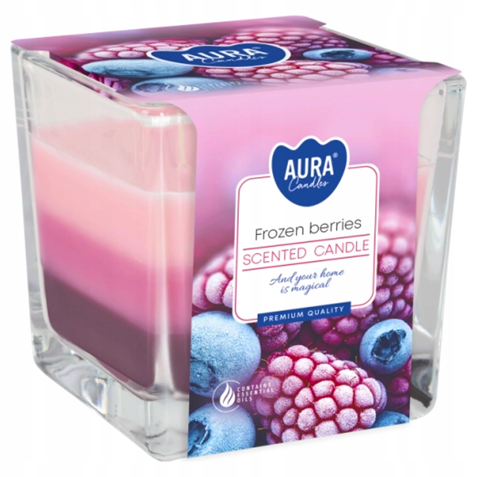 Zestaw prezentowy z herbatami, świeczką i cytrynami w syropie