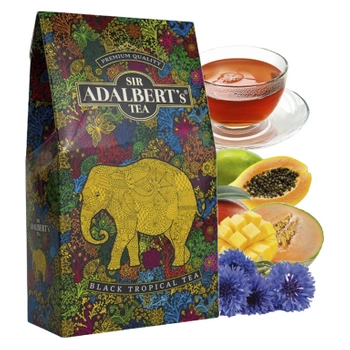 Czarna herbata Adalbert's owoce tropikalne 100g