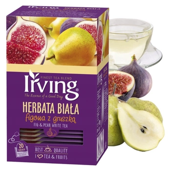 Figa gruszka Irving herbata biała 20 kopert