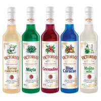 Grenadina, Blue Curacao, Mięta, Mojito mint, Syrop cukrowy