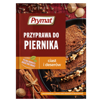 PRYMAT PRZYPRAWA DO PIERNIKA korzenna DO CIAST I DESERÓW 20 G