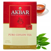 Akbar czarna liściasta ceylon 100g
