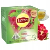 Malina granat Lipton herbata zielona 20 piramidek