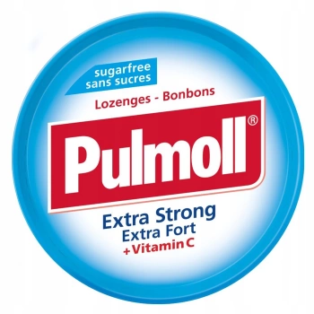Pulmoll Extra Strong cukierki bez cukru 45g