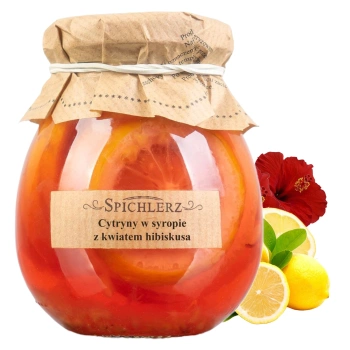 Spichlerz Cytryny w syropie z kwiatem hibiskusa 260 g