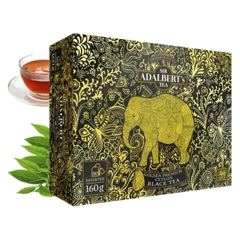 Czarna herbata Adalbert's ceylon golden premium 80 saszetek