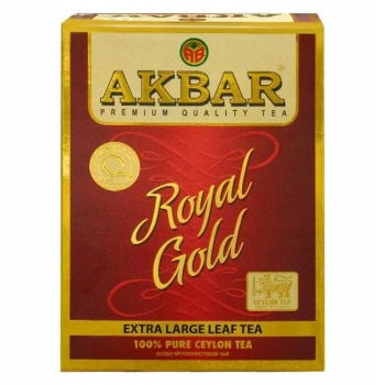 Akbar herbata czarna Royal Gold liściasta 80 g