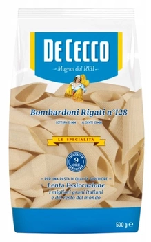 De Cecco makaron rurki Bombardoni Rigati 500 g