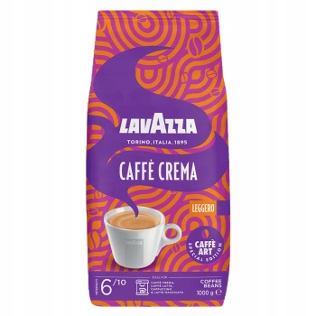 Lavazza Cafe Crema Leggero kawa ziarnista 1 kg