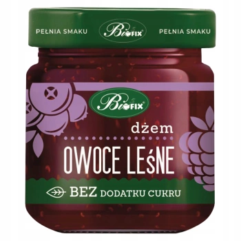 Bifix dżem Owoce leśne bez dodatku cukru 200 g