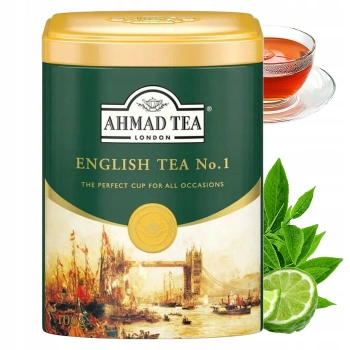 Ahmad Tea English Tea No.1 herbata czarna liściasta puszka 100g