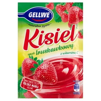 Gellwe kisiel truskawkowy 38 g