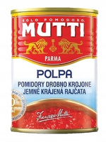 POMIDORY W KAWAŁKACH Pulpa w puszce Mutti 400g