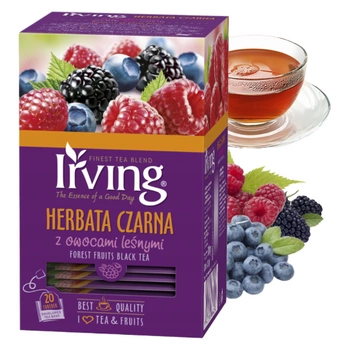 Owoce leśne Irving herbata czarna 20 torebek