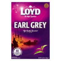 HERBATA EARL GREY Loyd czarna 80 torebek