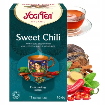 Yogi Tea Sweet chili herbata 17 torebek