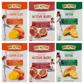 Zestaw herbat funkcjonalnych Big Active