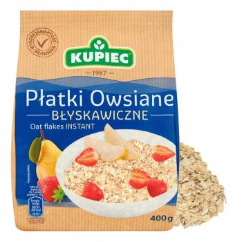 Płatki Owsiane błyskawiczne Kupiec 400 g