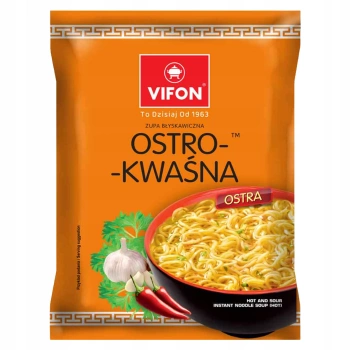 Vifon Zupa błyskawiczna ostro-kwaśna 70 g