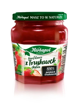 Konfitura z truskawek Herbapol ekstra 240g