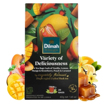 Dilmah Variety zestaw herbat czarnych 5 smaków 20 kopert
