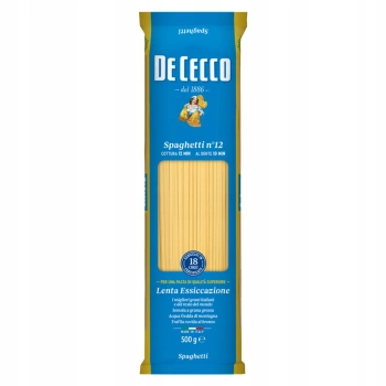 Makaron De Cecco Spaghetti No.12 500 g