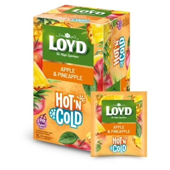 Loyd Jabłko Ananas herbata owocowa 15 torebek