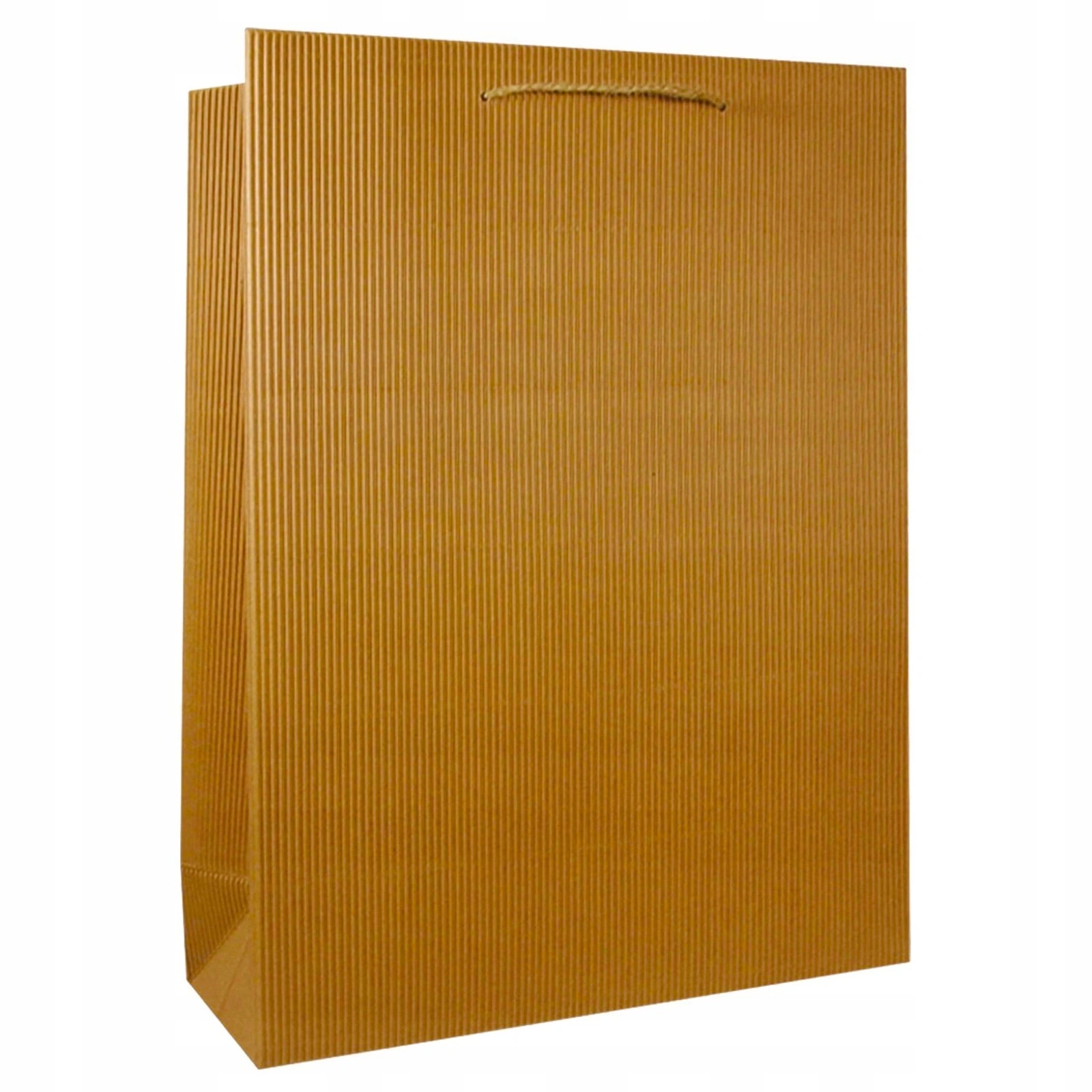 Torba ekologiczna z tektury falistej na prezent 34 x14 x44 cm