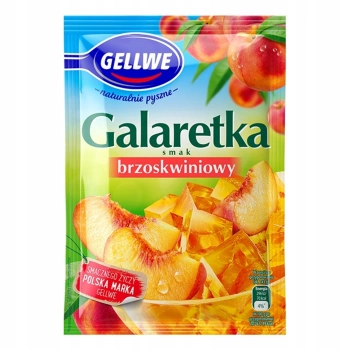 Gellwe Galaretka smak brzoskwiniowy 75 g