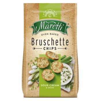 Chispy Bruschette śmietana i cebula Maretti 70g