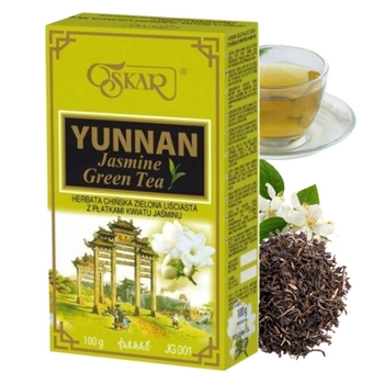 Yunnan herbata zielona jaśminowa 100 g
