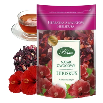 Hibiskus Bifix napar owocowy susz 50g