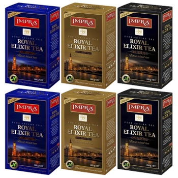 Zestaw prezentowy herbata czarna Impra 6x100 g