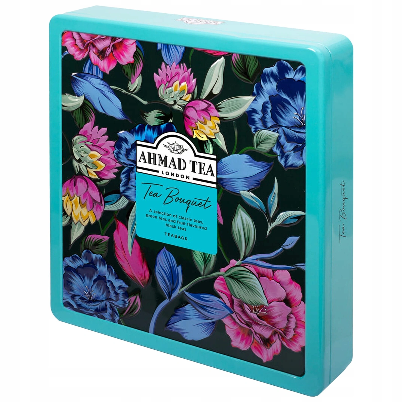 Ahmad Tea Bouquet Zestaw herbat w puszcze 9 smaków 72 koperty