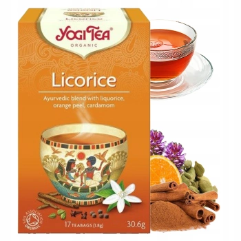 Yogi Tea Licorice herbata 17 torebek