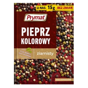 Przyprawa Prymat pieprz kolorowy ziarnisty 15g