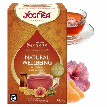 Yogi Tea Natural Wellbeing herbata 17 torebek