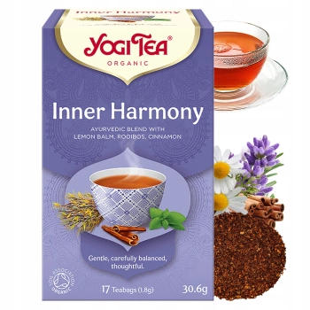 Yogi Tea Inner Harmony herbata Wewnętrzna harmonia 17 torebek