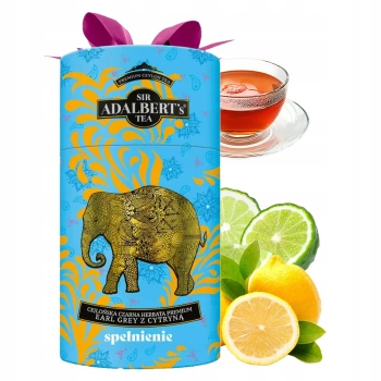 Adalbert's Tea Earl Grey z cytryną Spełnienie 80g