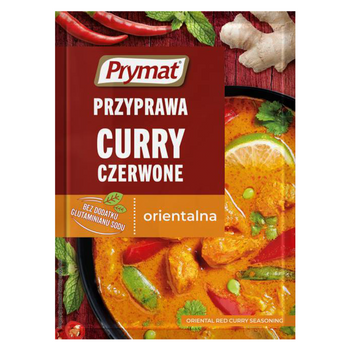 PRYMAT PRZYPRAWA CURRY CZERWONE 20G