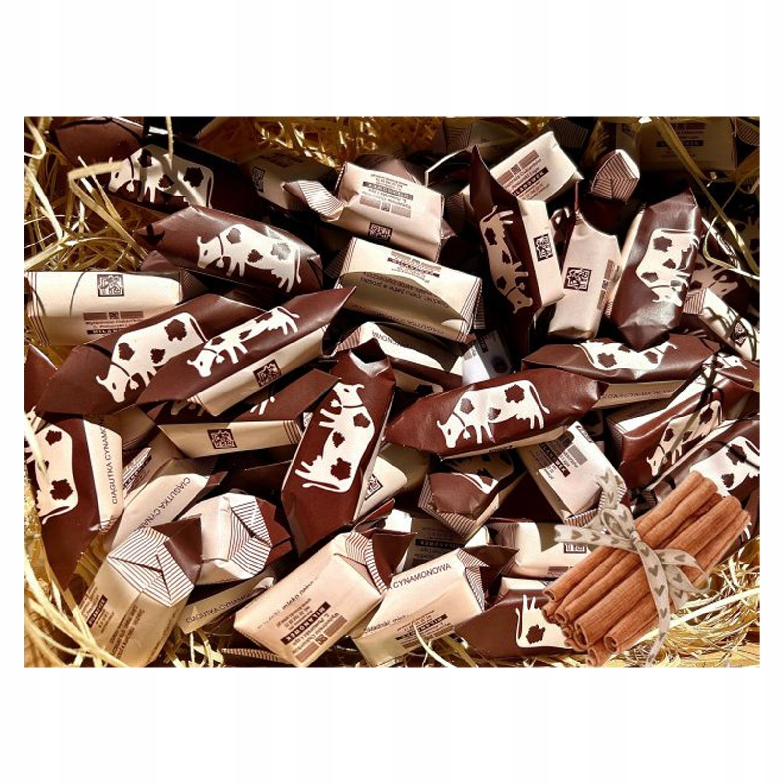 Ciągutka cynamonowa krówka cukierki 250 g