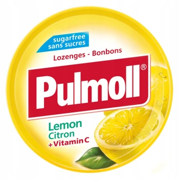 Pulmoll Lemon Citron cukierki 45 g
