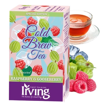 Malina agrest Cold Brew Tea herbata na zimno Irving 20 kopert