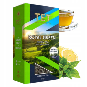 TET Green Tea herbata zielona z aromatem cytryny 85g