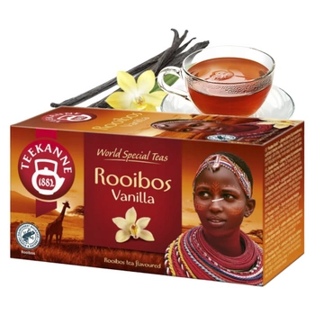 Rooibos wanilia Teekanne herbata czerwona 20 torebek