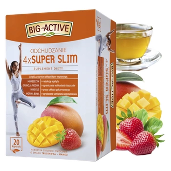 Herbata Super Slim na odchudzanie Big Active 20 kopert