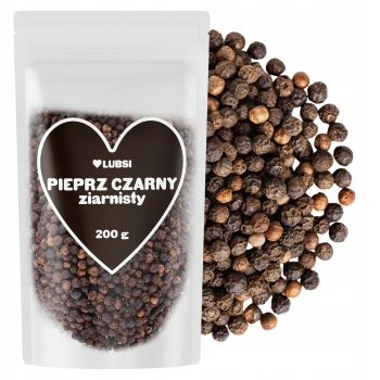 Lubsi Pieprz czarny ziarnisty przyprawa 200g