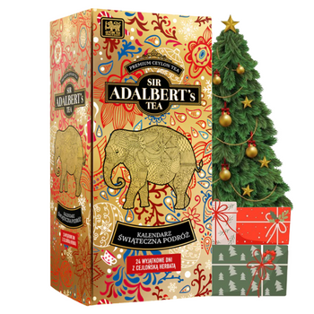 Kalendarz adwentowy z herbatami Adalbert's świąteczna podróż