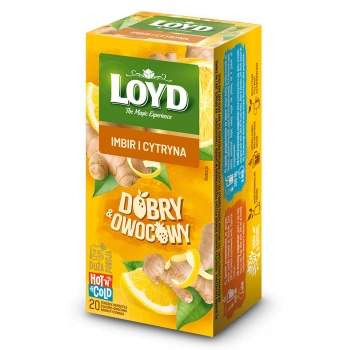 Loyd Imbir Cytryna herbata owocowa 20 torebek