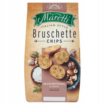 Bruschette chipsy Maretti grzyby ze śmietaną 70 g